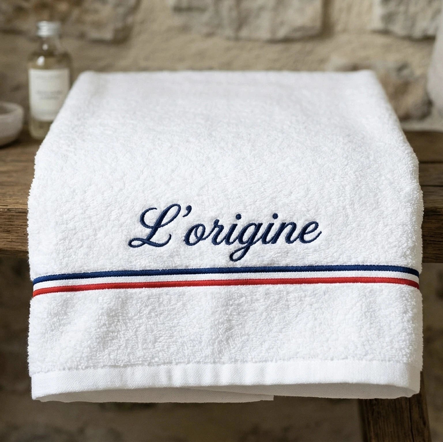 Drap de Bain Doux & Épais – Coton Premium Blanc - 550g/m2