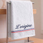 Drap de Bain Doux & Épais – Coton Premium Blanc - 550g/m2